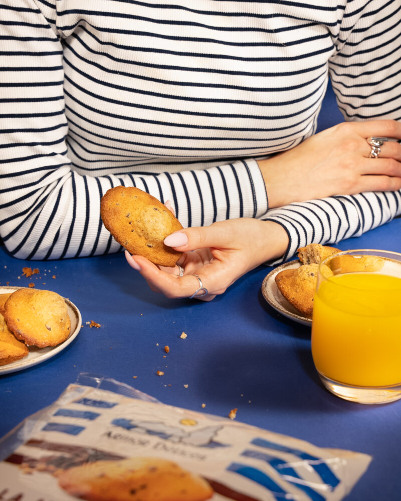 Madeleine Armor Délices aux pépites de chocolat et graines de sarrasin torréfiées