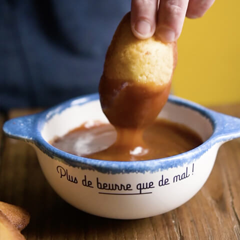 Le caramel beurre salé pour tremper ta madeleine