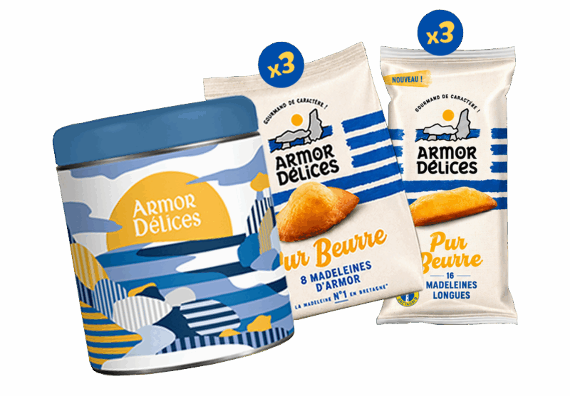 Offre spéciale temps fort Madeleine - Coffret Offert !